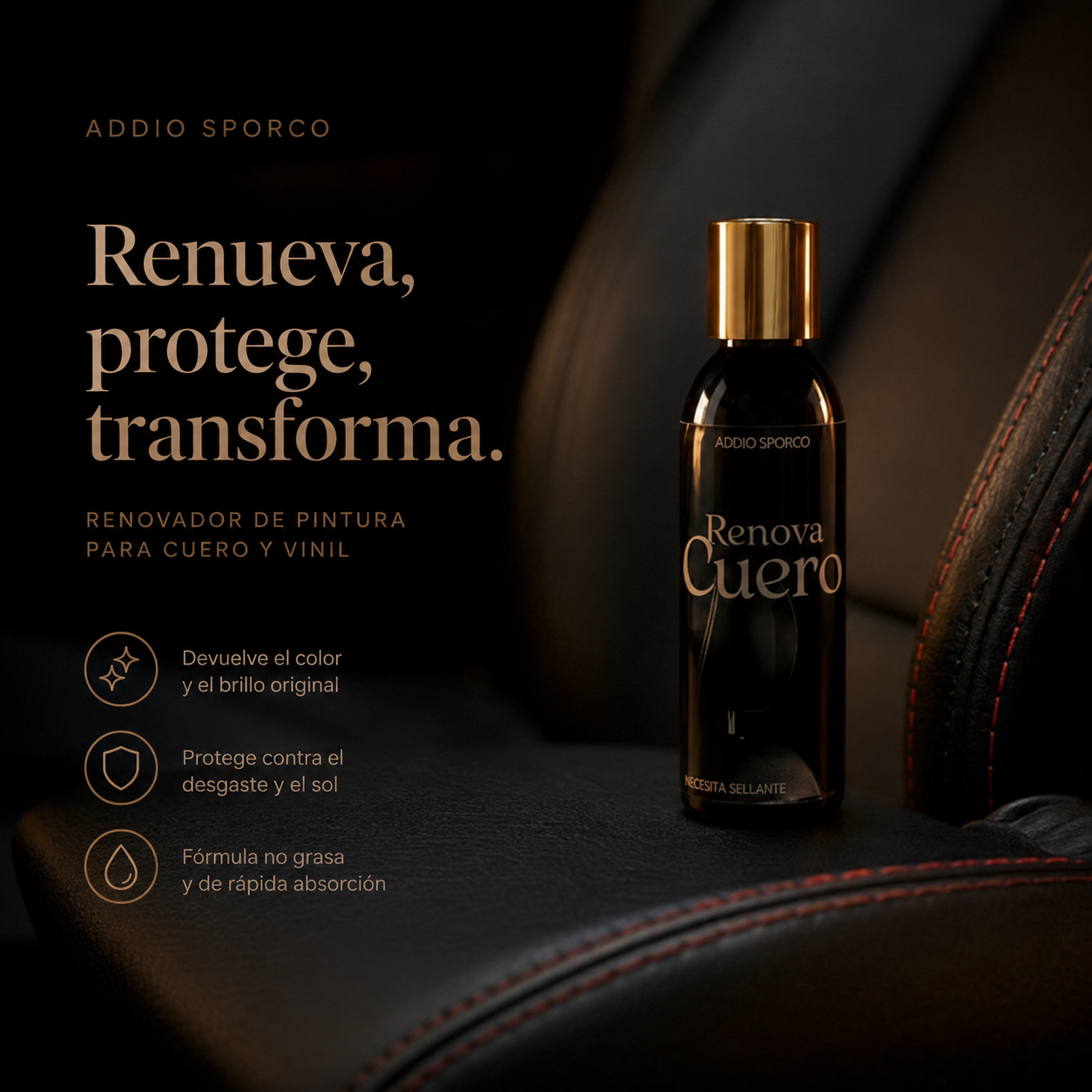 Renova Cueros Carro 60 ML