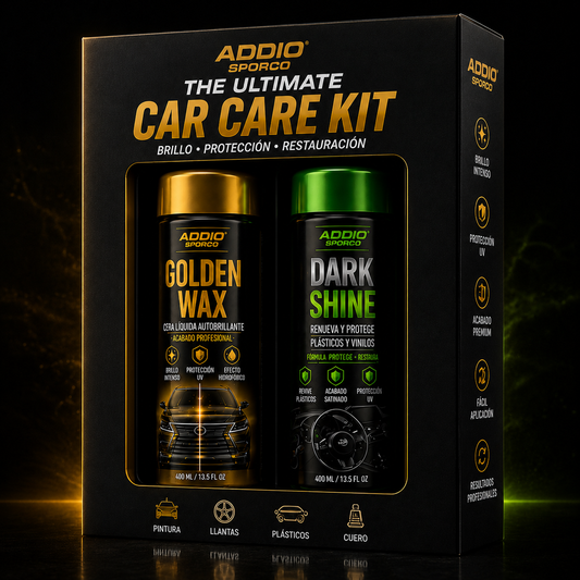 The Ultimate Car Care Kit — Golden Wax + Dark Shine