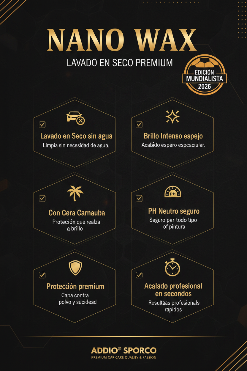 NANO WAX Beneficios